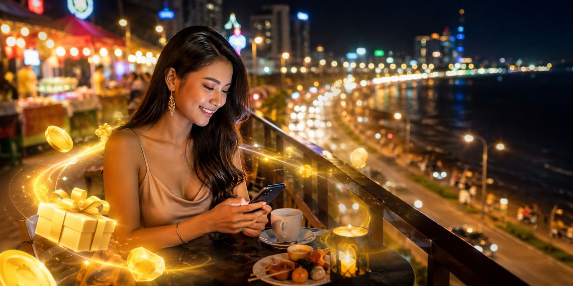Pengguna mendaftar bonus eksklusif di Kuantan dengan aplikasi e60
